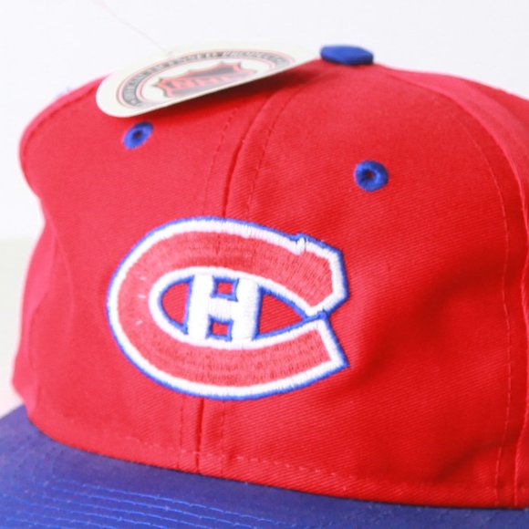 Vintage Montreal Canadiens Officially Licensed Ballcap Snapback Cap. NWT's  Habs - Picture 3 of 5